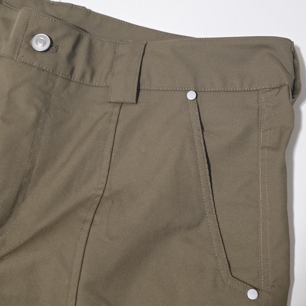 Zara khaki straight leg trousers - Picture 4 of 4